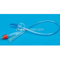 2-WAY 100% todo o cateter de foley de silicone